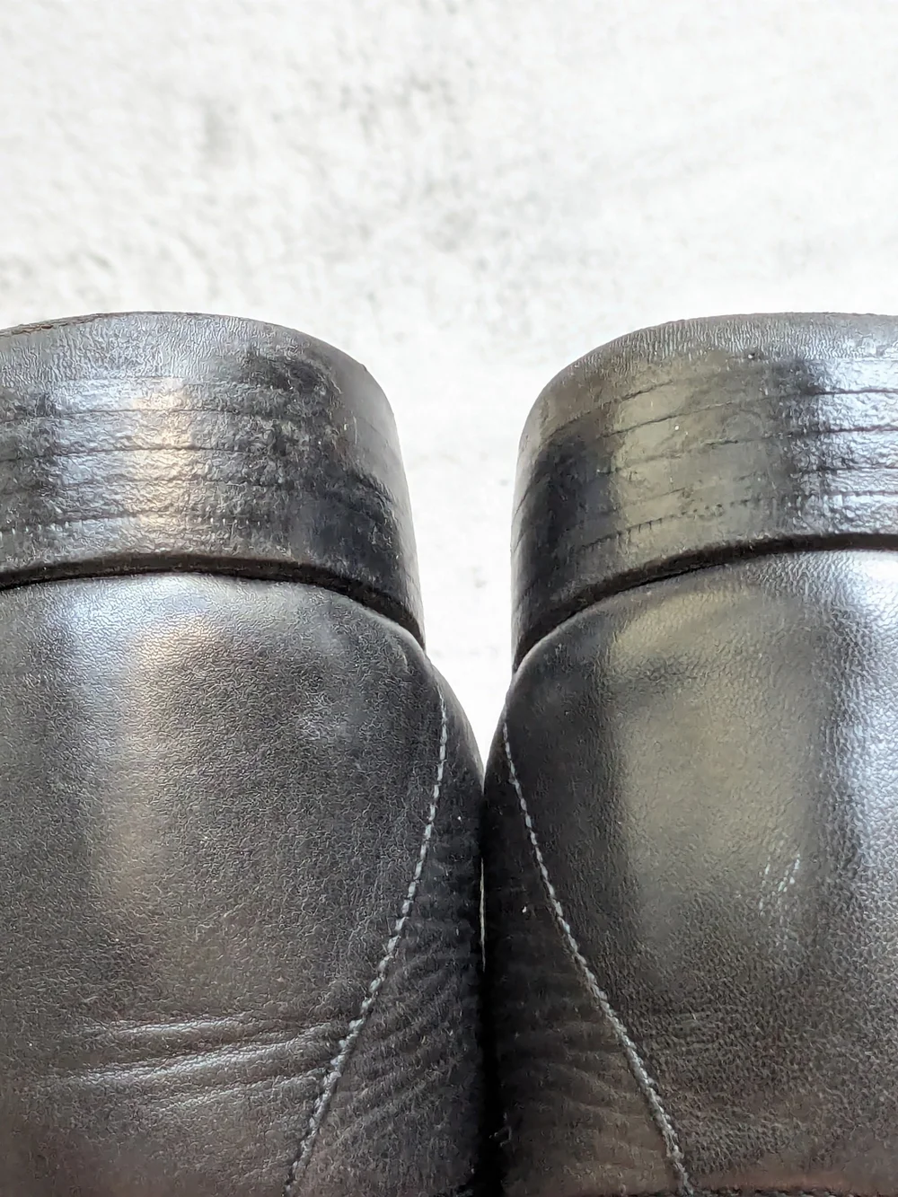 Gucci Black Leather Horsebit Loafers with Red Web Accent US 12 Vintage